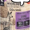 Wiejska Zagroda Leśne Smaki Adult Sarna z przepiórką Mokra Karma dla psa op. 400g Pakiet 12szt.