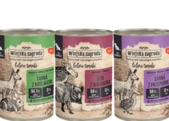 Wiejska Zagroda Leśne Smaki Pakiet degustacyjny Mokra Karma dla psa op. 6x400g