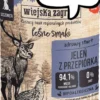 Wiejska Zagroda Leśne Smaki Puppy Jeleń z przepiórką Mokra Karma dla szczeniąt op. 400g Pakiet 12szt.