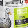 Wiejska Zagroda Monobiałkowa Kaczka Mokra Karma dla psa op. 400g Pakiet 12szt.