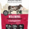 Wiejska Zagroda Mono Wołowiną z ostropestem Mokra Karma dla psa op. 500g