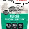 Wiejska Zagroda Puppy Fileciki Jagnięcina z tuńczykiem Mokra Karma dla szczeniąt op. 280g Pakiet 6szt.