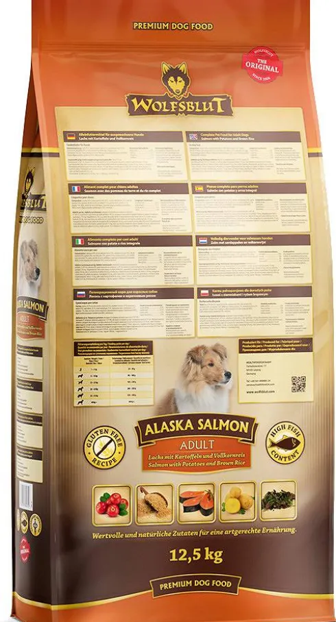 Wolfsblut Adult Alaska Salmon Sucha Karma dla psa op. 12.5kg