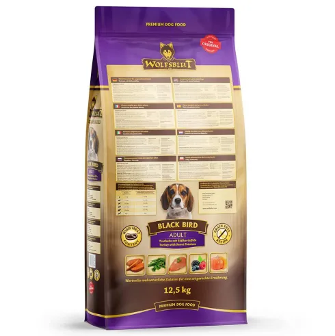Wolfsblut Adult Black Bird Sucha Karma dla psa op. 12.5kg