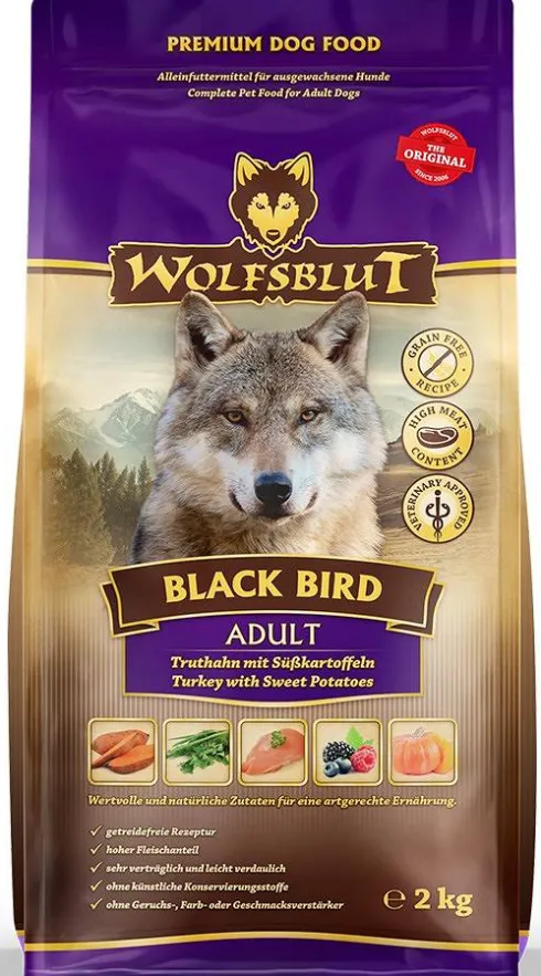 Wolfsblut Adult Black Bird Sucha Karma dla psa op. 2kg