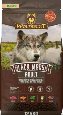 Wolfsblut Adult Black Marsh Sucha Karma dla psa op. 12.5kg
