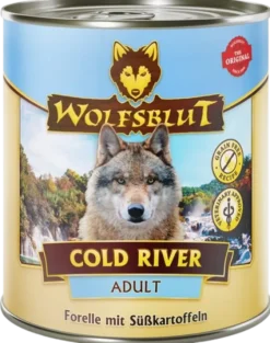 Wolfsblut Adult Cold River Mokra Karma dla psa op. 800g Pakiet 6szt.