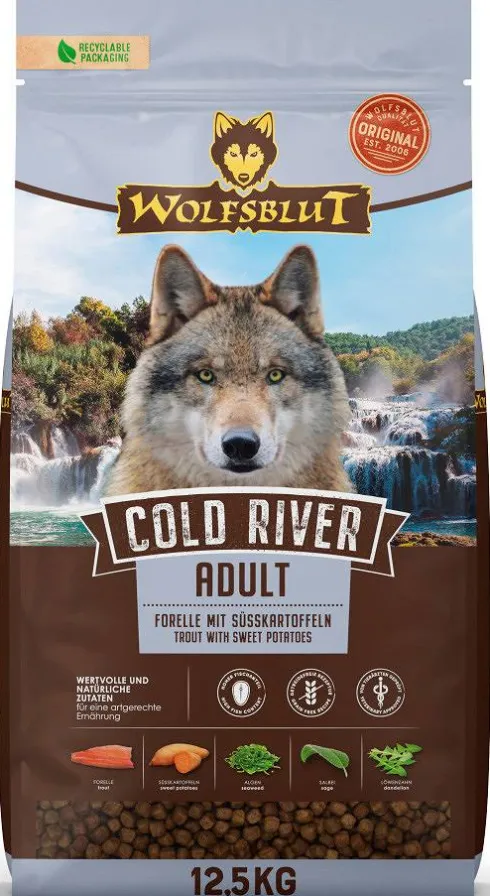 Wolfsblut Adult Cold River Sucha Karma dla psa op. 12.5kg