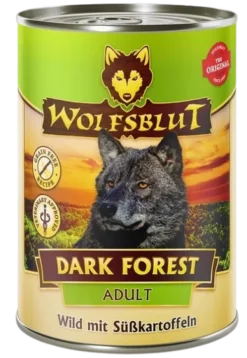Wolfsblut Adult Dark Forest Mokra Karma dla psa op. 395g Pakiet 6szt. WYPRZEDAŻ