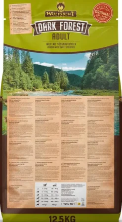 Wolfsblut Adult Dark Forest Sucha Karma dla psa op. 12.5kg
