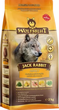 Wolfsblut Adult Jack Rabbit Sucha Karma dla psa op. 2kg