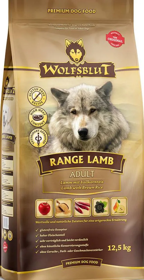Wolfsblut Adult Range Lamb Sucha Karma dla psa op. 12.5kg
