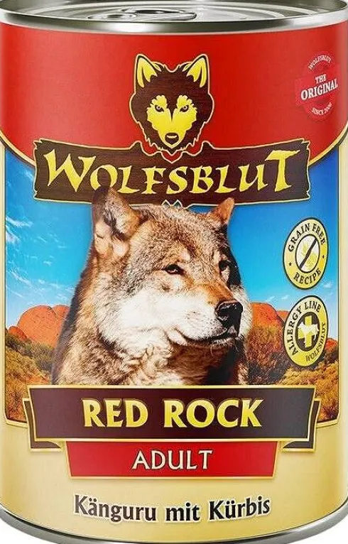 Wolfsblut Adult Red Rock Mokra Karma dla psa op. 395g Pakiet 6szt.