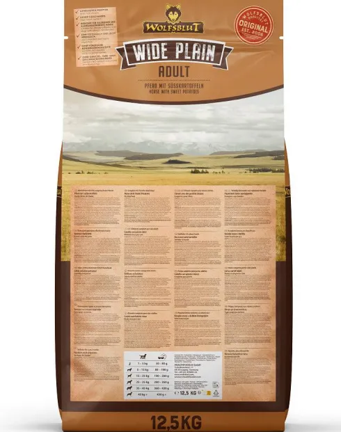 Wolfsblut Adult Wide Plain Sucha Karma dla psa op. 12.5kg