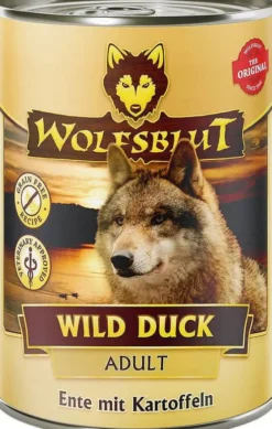 Wolfsblut Adult Wild Duck Mokra Karma dla psa op. 395g Pakiet 6szt.