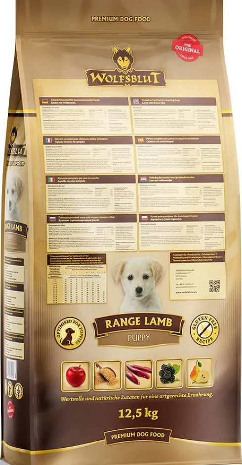 Wolfsblut Puppy Range Lamb Sucha Karma dla szczeniaka op. 12.5kg
