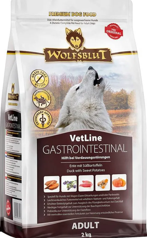 Wolfsblut VetLine Gastrointestinal Sucha Karma dla psa op. 2kg WYPRZEDAŻ