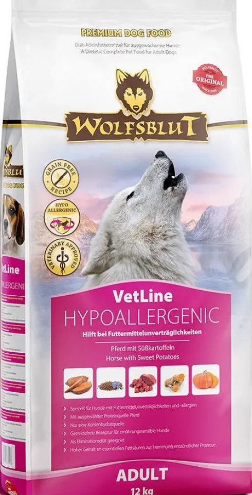 Wolfsblut VetLine Hypoallergenic Sucha Karma dla psa op. 12kg