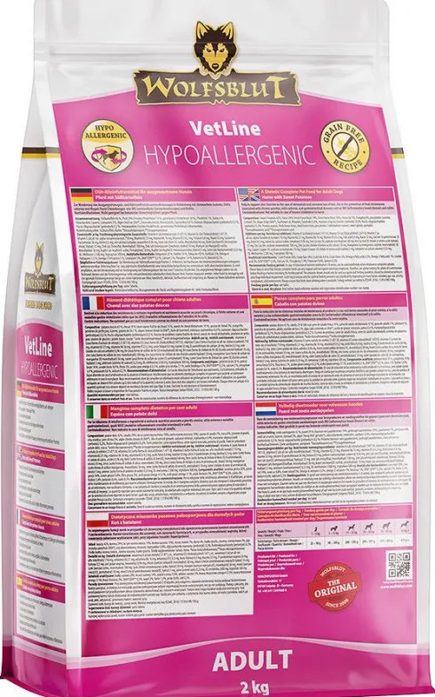 Wolfsblut VetLine Hypoallergenic Sucha Karma dla psa op. 2kg
