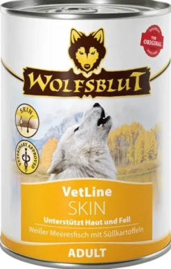 Wolfsblut VetLine Skin&Coat Mokra Karma dla psa op. 395g WYPRZEDAŻ