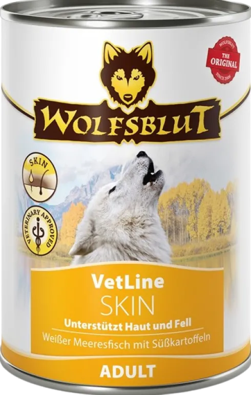 Wolfsblut VetLine Skin&Coat Mokra Karma dla psa op. 395g WYPRZEDAŻ