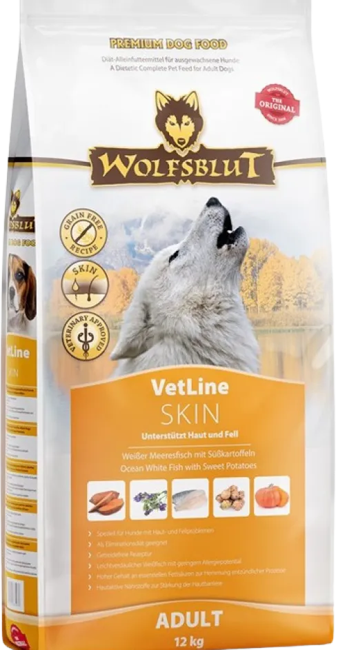 Wolfsblut VetLine Skin&Coat Sucha Karma dla psa op. 12kg