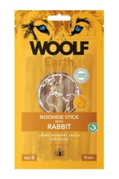 Woolf Earth Przysmak Noohide Stick z królikiem dla psa rozm.S op.90g