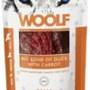 Woolf Przysmak Big Bone of Duck with Carrot dla psa op. 100g