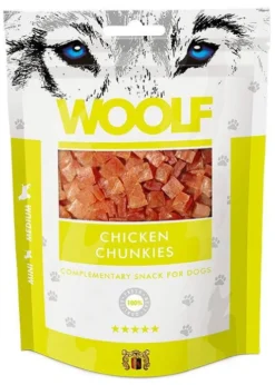 Woolf Przysmak Chicken Chunkies dla psa op. 100g