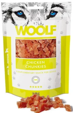 Woolf Przysmak Chicken Chunkies dla psa op. 100g