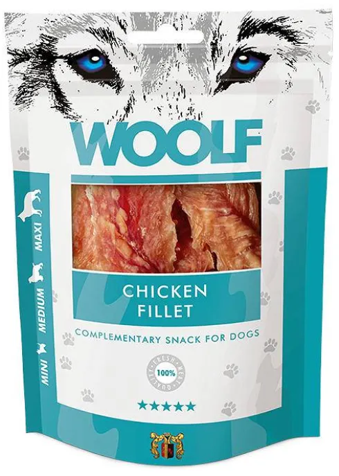 Woolf Przysmak Chicken Fillet dla psa op. 100g