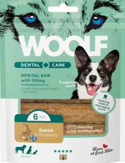 Woolf Przysmak Dental Care Bar Rabbit&Blueberry dla psa op. 108g