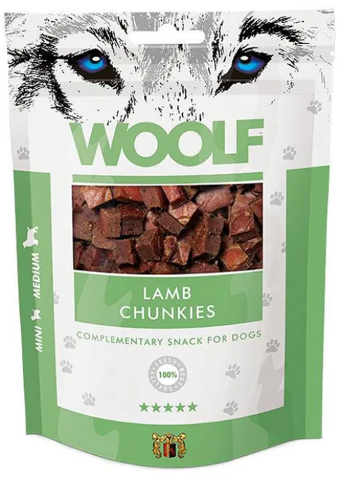 Woolf Przysmak Lamb Chunkies dla psa op. 100g