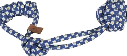 Zolux BLUE FLOWER Sznur-Szarpak dla psa rozm. 39cm nr kat. 480733 WYPRZEDAŻ