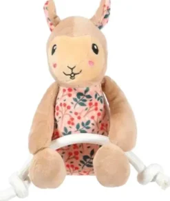 Zolux Chiquitos lama ze sznurkiem pluszowa zabawka dla psa rozm. 19cm nr kat. 480653 WYPRZEDAŻ