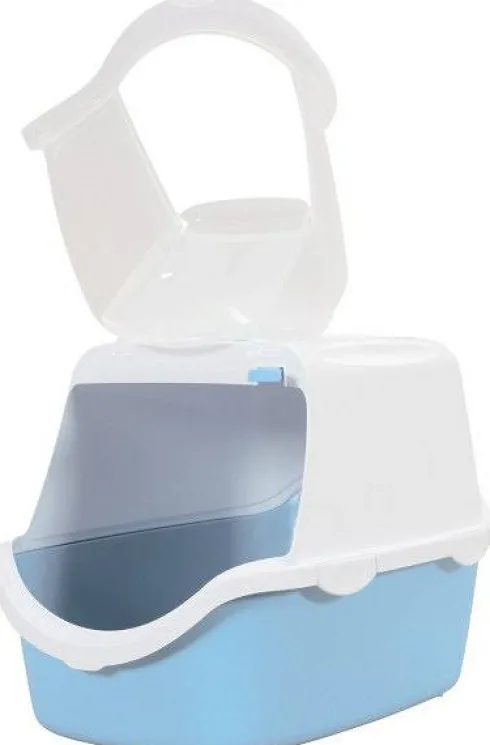 Zolux Kuweta kryta Cathy Easy Clean dla kota kolor szary nr kat. 98686