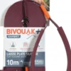 Zolux Smycz Bivouak Silikonowa dla psa dł. 10m kolor czerwony