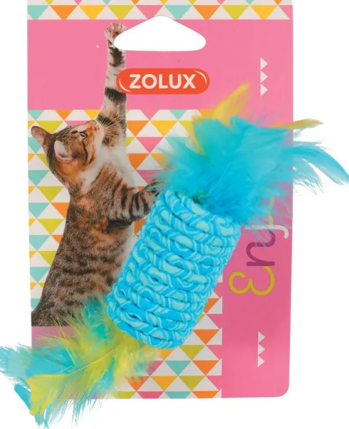 Zolux Zabawka Cukierek z piórkami dla kota nr kat. 580712