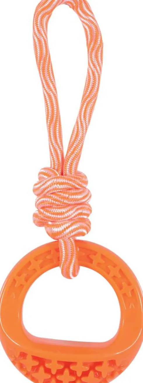 Zolux Zabawka TPR Samba ze sznurem dla psa rozm. 26cm nr kat. 479119ORA
